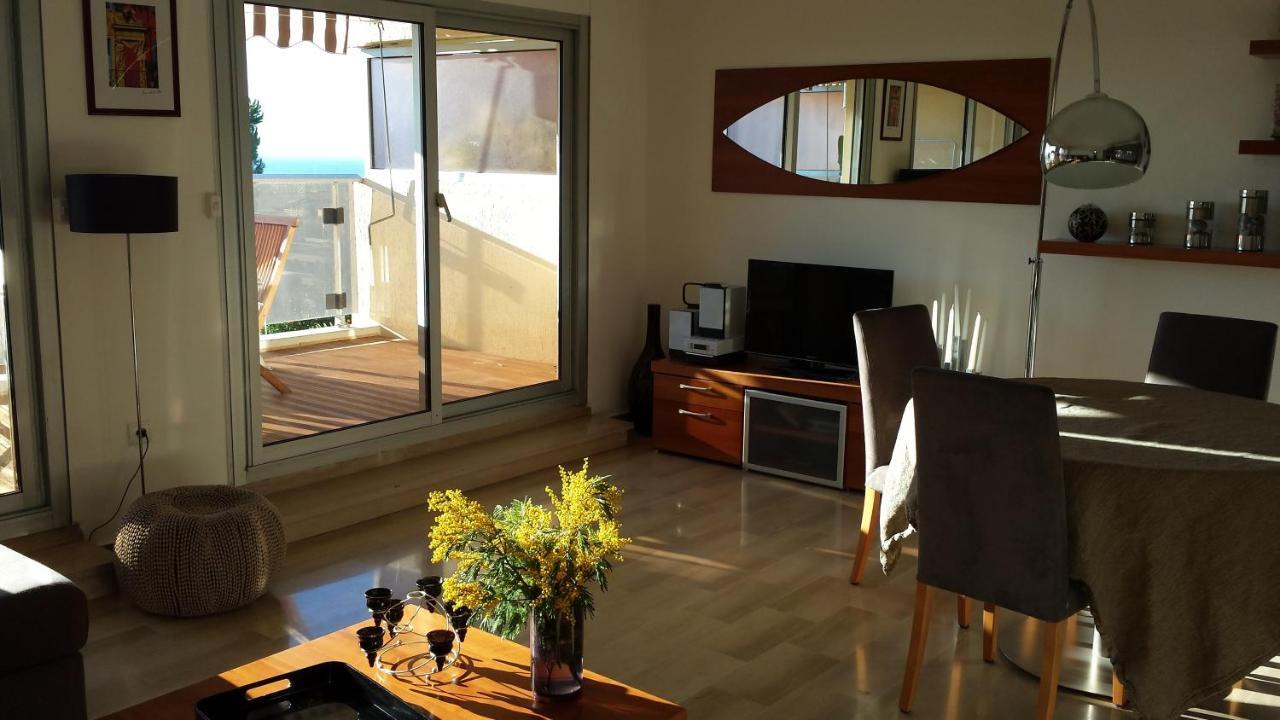 Tres Bel Appartement Vue Mer A 니스 객실 사진